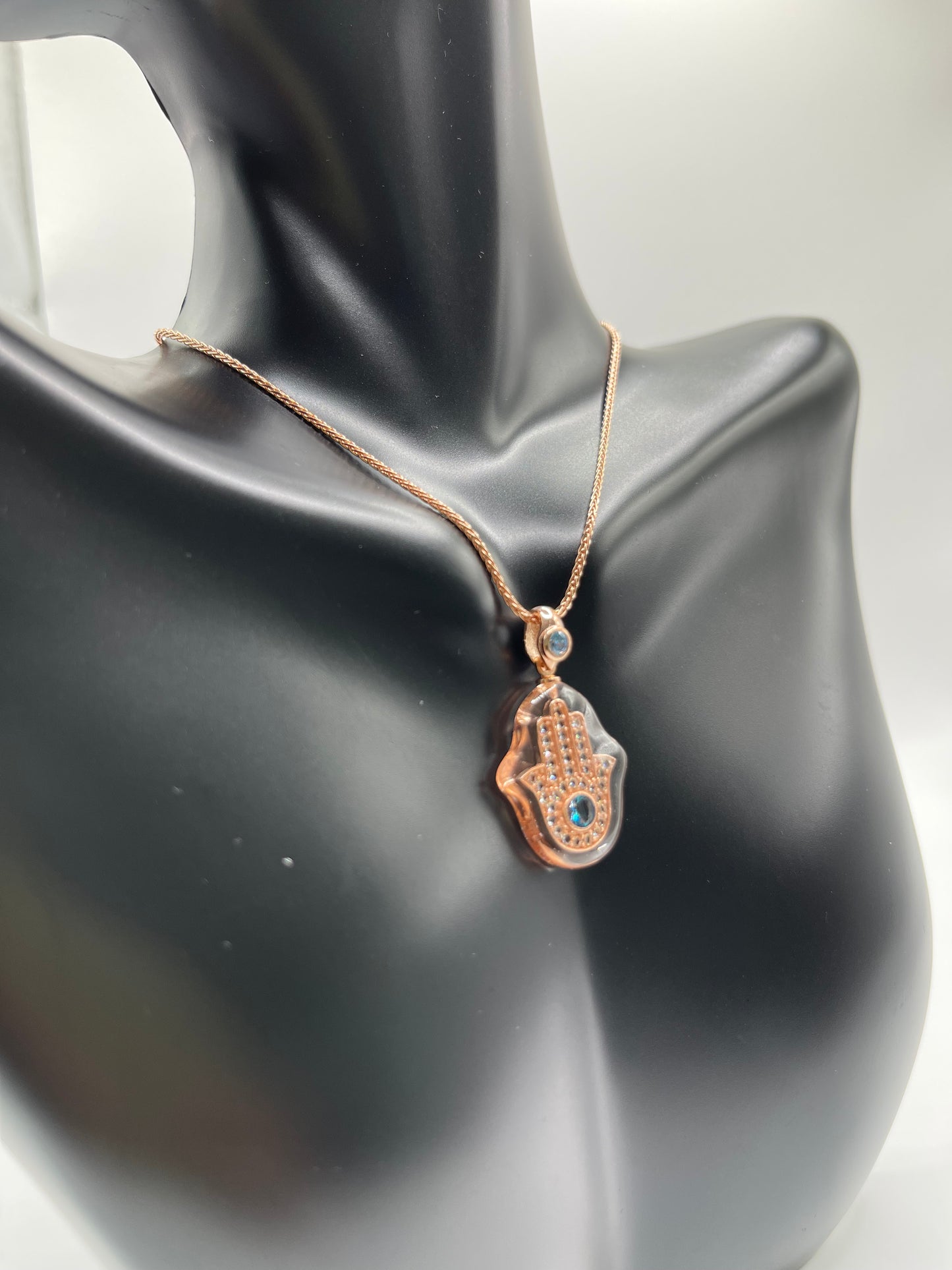 Studded Hamsa