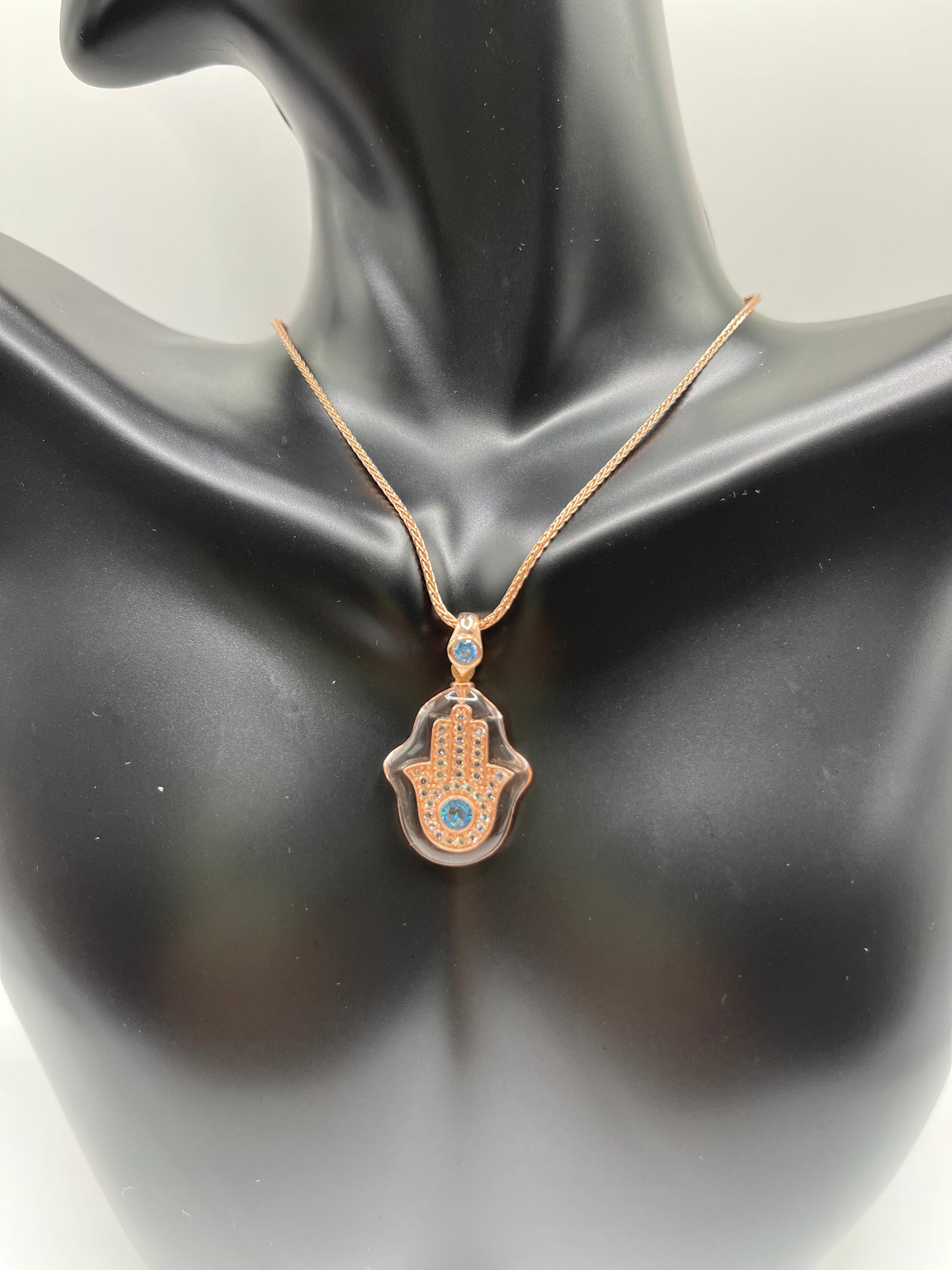 Studded Hamsa